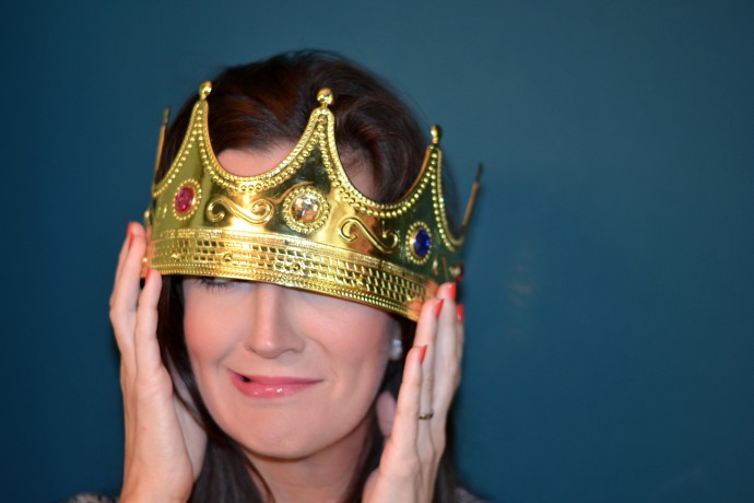 sometimes your crown falls down but you have to pick it back up