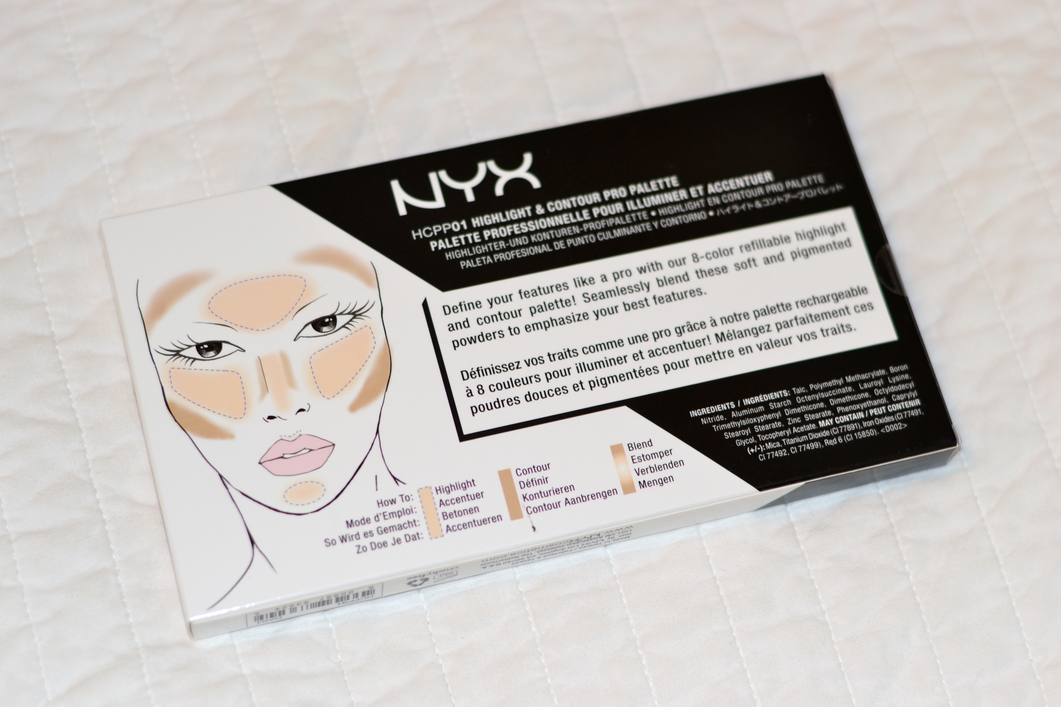 The Cheap And Easy Way To Contour With NYX Highlight & Contour Pro Palette JennySue Makeup