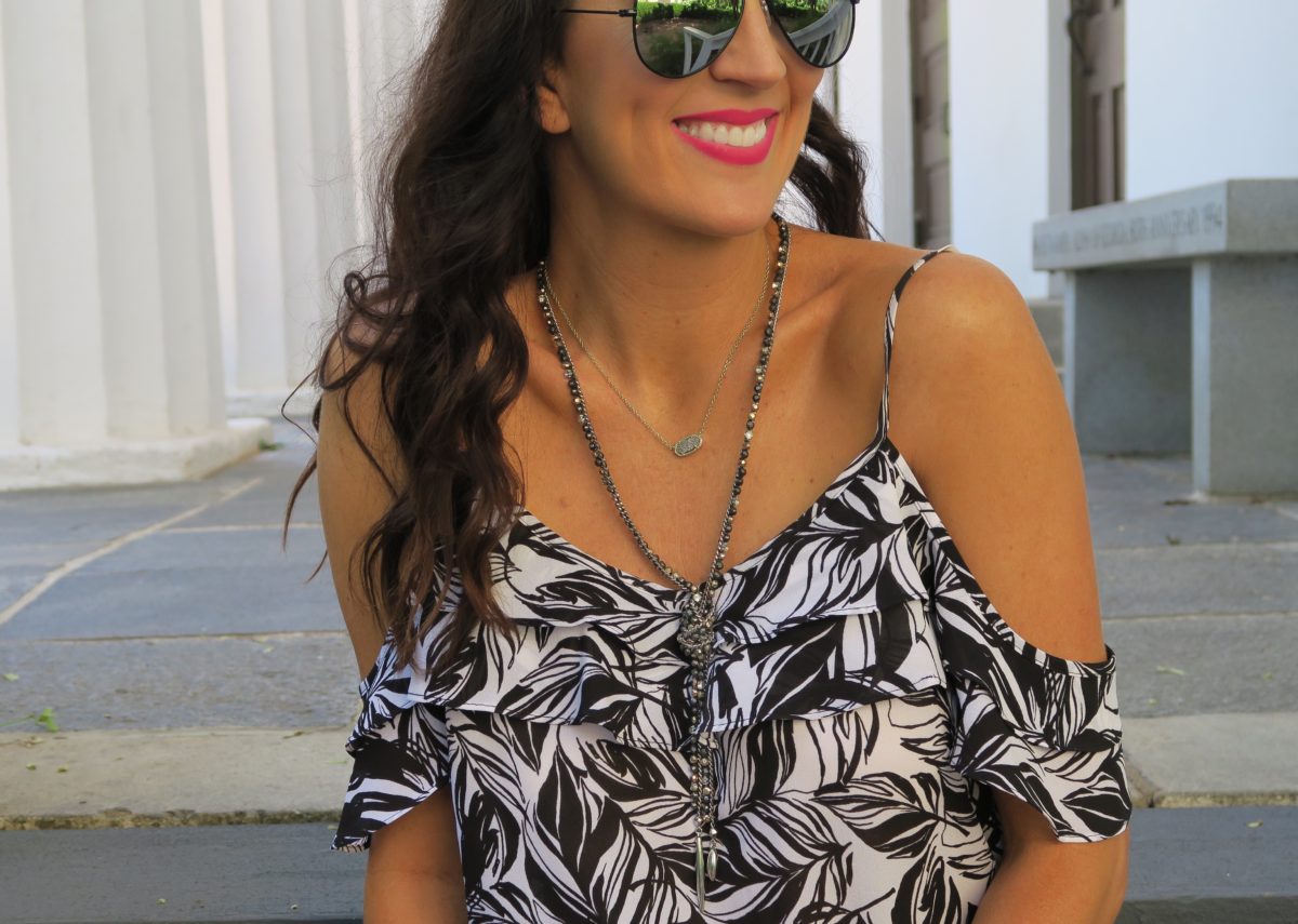 stella dot lariat necklace how to wear R