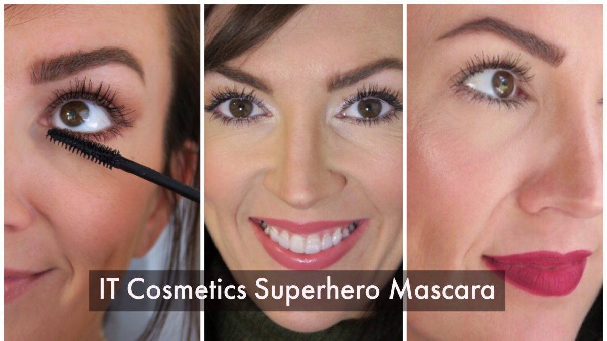bold lashes with it cosmetics superhero mascara