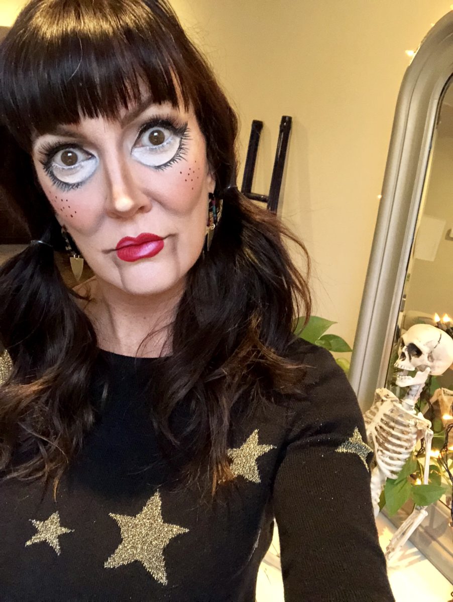 Creepy Halloween Makeup Tutorial - JennySue Makeup