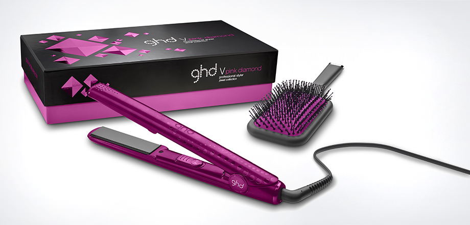 $235 Limited Edition ghd Pink Diamond Styler Giveaway - JennySue Makeup