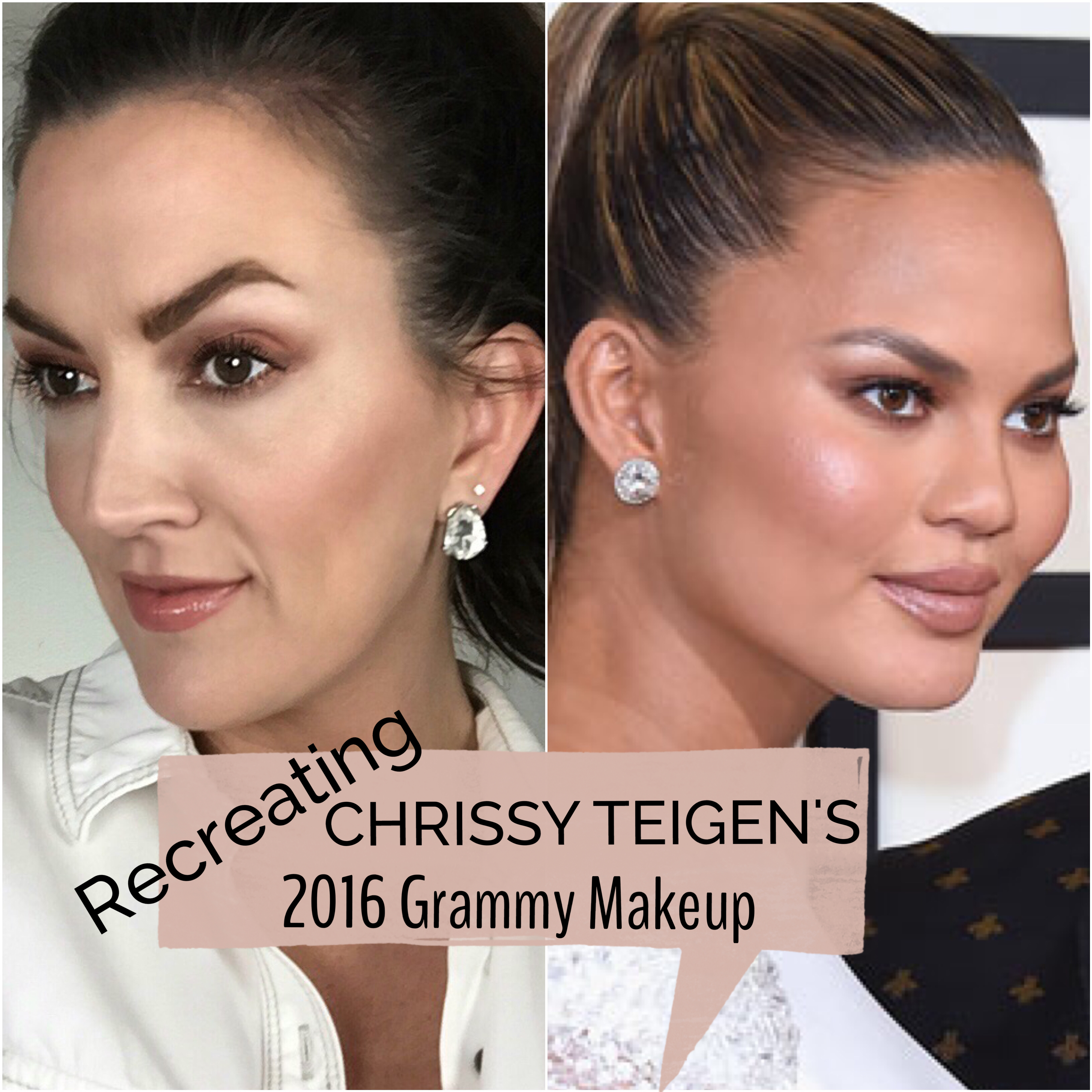 recreating-chrissy-teigen-makeup-grammys