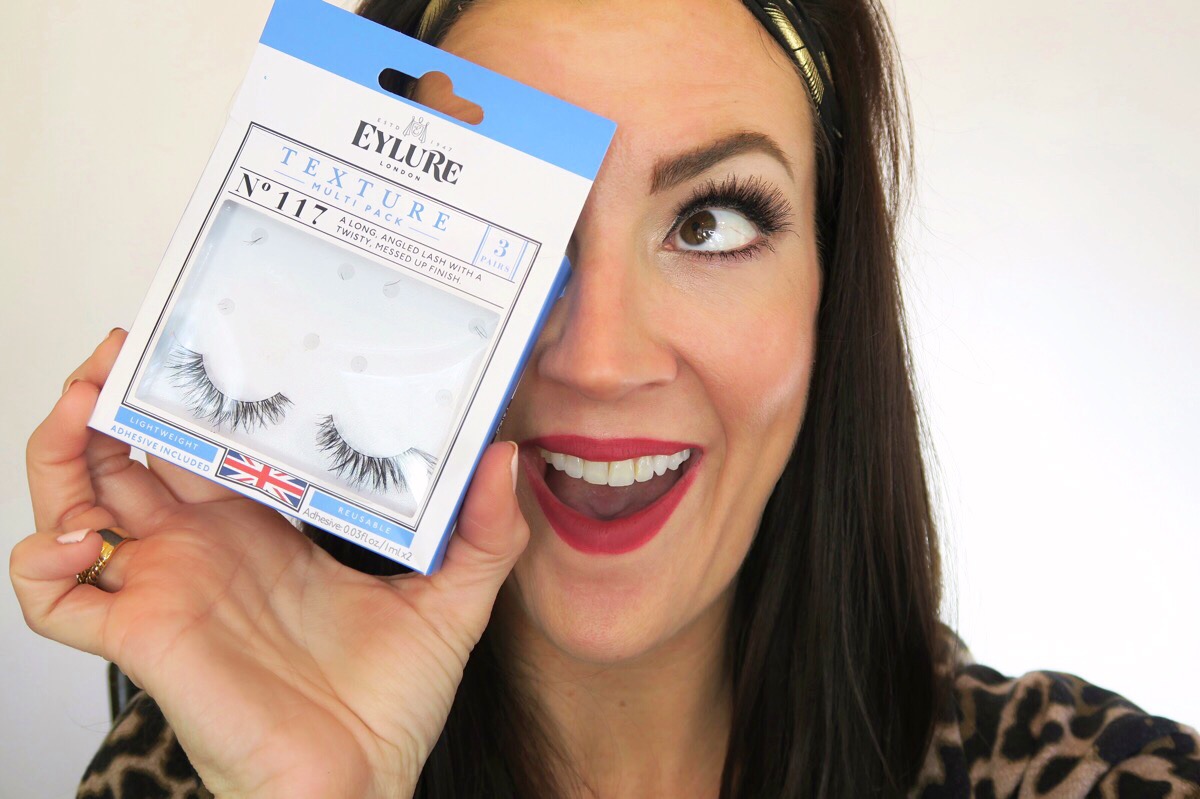 realistic false lash strips by Eylure style 117 R