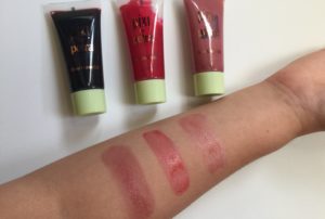 pixi by petra sheer cheek gel swatches