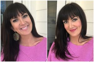 valentines day makeup ideas rosy cheeks and lips tobi sweater