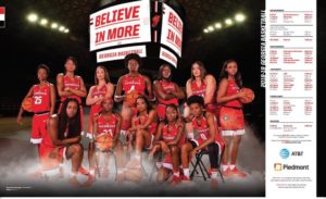 UGA womens basketbal 2018-2019
