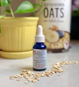 first aid beauty ultra repair cannabis and oat dry oil review